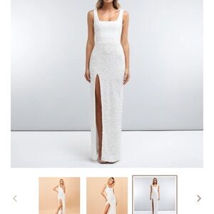 Helsi - Elegant White Sleeveless Dress